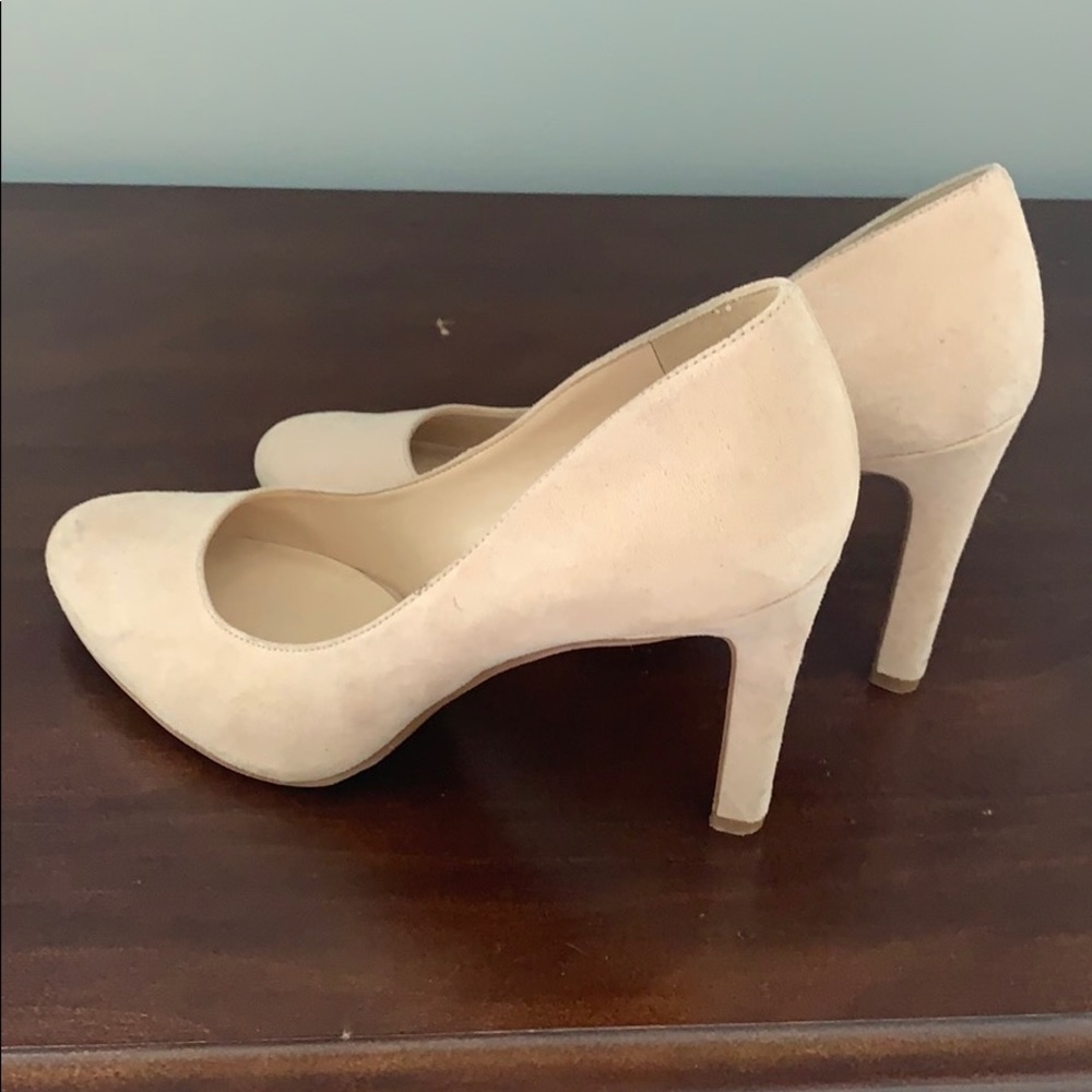 Blush Colored Nine West Pumps